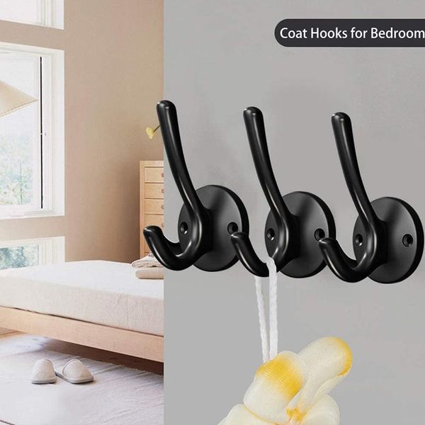 coat hook heavy duty 4 pack matte black hooks for hanging coats and hat door towel bathrooms wall hangers & racks
coat hook heavy duty 4 pack matte black hooks for hanging coats and hat door towel bathrooms wall hangers & racks