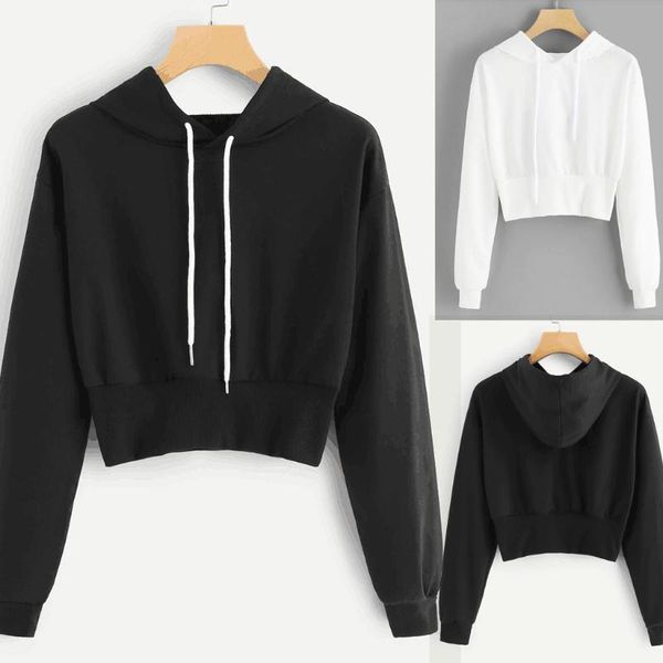 women's hoodies & sweatshirts solid color hooded sweatshirt fashion women ladies loose long sleeve pullover cap blouse, Black
women's hoodies & sweatshirts solid color hooded sweatshirt fashion women ladies loose long sleeve pullover cap blouse, Black