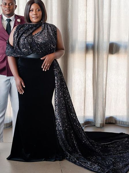 2021 plus size arabic aso ebi black stylish prom dresses mermaid sequined velvet formal evening party second reception gowns zj225
2021 plus size arabic aso ebi black stylish prom dresses mermaid sequined velvet formal evening party second reception gowns zj225