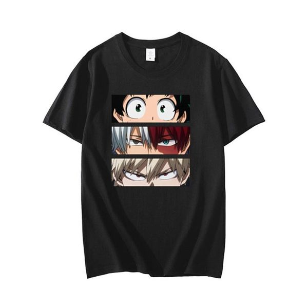 men's t-shirts my hero academia japanese anime t-shirt casual harajuku and women's summer short sleeve 2021, White;black
men's t-shirts my hero academia japanese anime t-shirt casual harajuku and women's summer short sleeve 2021, White;black