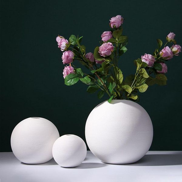 home decoration furnishings art vase simplicity round hydroponics nordic modern flower arrangement ornament vases
home decoration furnishings art vase simplicity round hydroponics nordic modern flower arrangement ornament vases