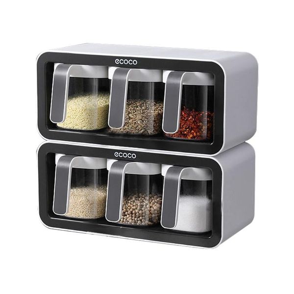 storage bottles & jars kitchen wall mount spice rack sugar bowl salt shaker container boxes with spoons seasoning organizer cosina sets
storage bottles & jars kitchen wall mount spice rack sugar bowl salt shaker container boxes with spoons seasoning organizer cosina sets