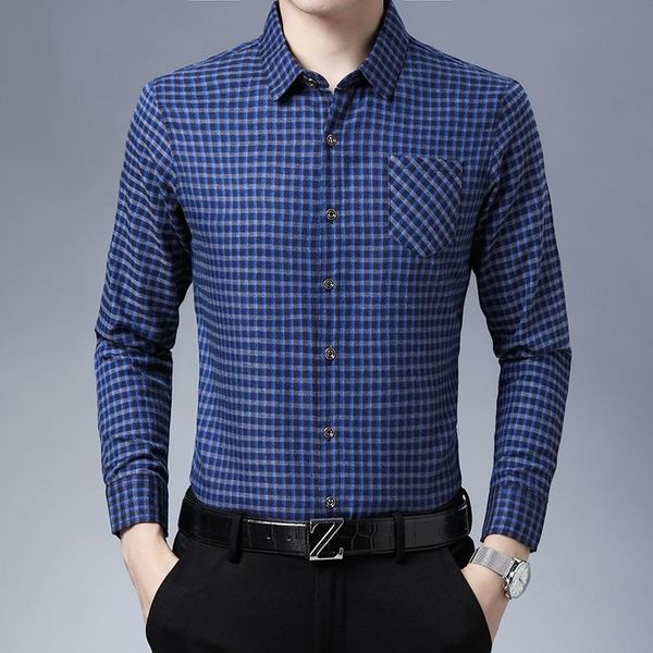 casual shirts men slim fit fashion plaid shirt spring camisa masculina long sleeve social clothes c721 men's, White;black
casual shirts men slim fit fashion plaid shirt spring camisa masculina long sleeve social clothes c721 men's, White;black