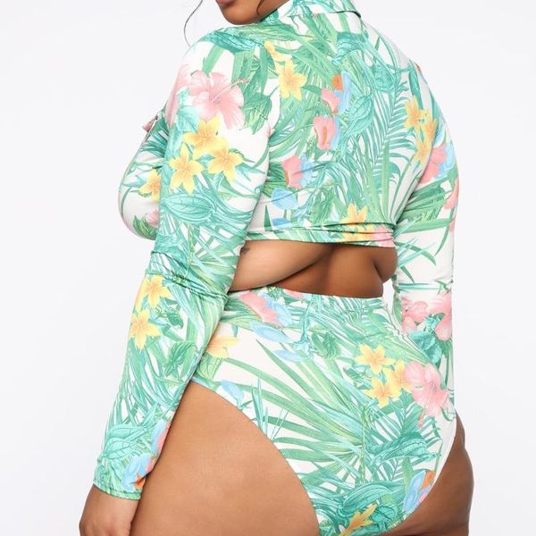 one-piece suits women floral leaves print 2pcs bikini set long sleeve tie knot front swimsuit
one-piece suits women floral leaves print 2pcs bikini set long sleeve tie knot front swimsuit