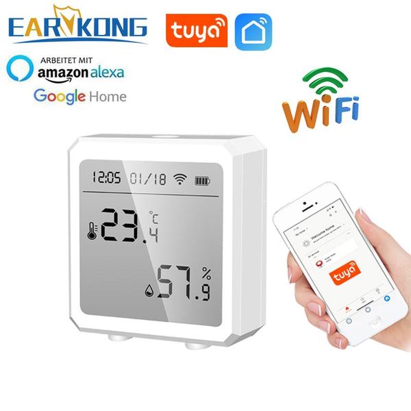 smart home control tuya wifi temperature sensor humidity detector indoor hygrometer thermometer with lcd display support alexa google
smart home control tuya wifi temperature sensor humidity detector indoor hygrometer thermometer with lcd display support alexa google