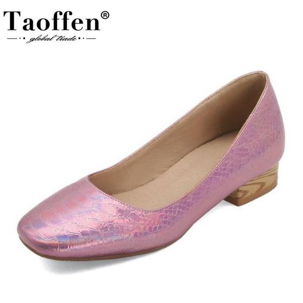 dress shoes taoffen round toe pumps thick low heels women shallow slip on square heel lady casual size 32-48, Black
dress shoes taoffen round toe pumps thick low heels women shallow slip on square heel lady casual size 32-48, Black