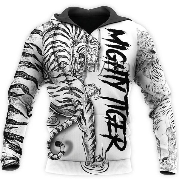 men's hoodies & sweatshirts tiger tattoo 3d all over printed jacket men/women gothic hoodie casual streetwear sweatshirt pullover sud, Black
men's hoodies & sweatshirts tiger tattoo 3d all over printed jacket men/women gothic hoodie casual streetwear sweatshirt pullover sud, Black