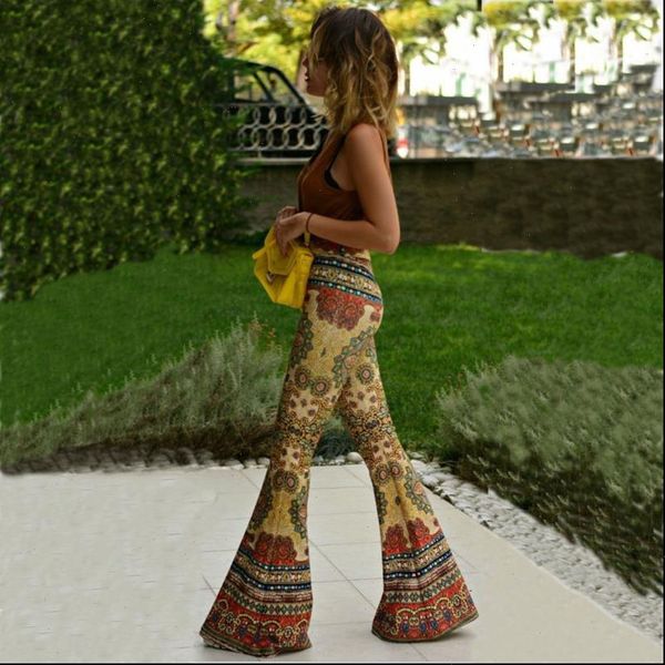 women pant fashion floral print bell bottom flare stretch high waist boho pants unique slim fit casual summer long trousers, Black;white
women pant fashion floral print bell bottom flare stretch high waist boho pants unique slim fit casual summer long trousers, Black;white