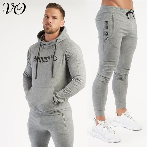 cotton men's sportswear, hoodie sweat, novel, spring and autumn, Gray 
cotton men's sportswear, hoodie sweat, novel, spring and autumn, Gray