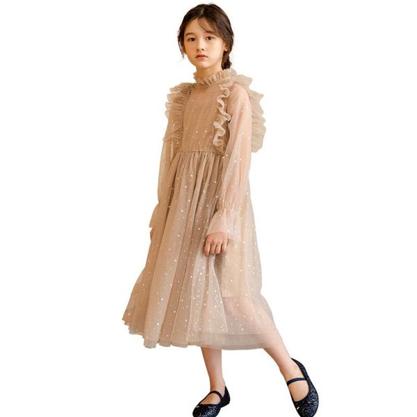 yourseason girls wedding party lace dress 2021 spring summer girl five stars sequins fancy with lining girl's dresses, Red;yellow
yourseason girls wedding party lace dress 2021 spring summer girl five stars sequins fancy with lining girl's dresses, Red;yellow