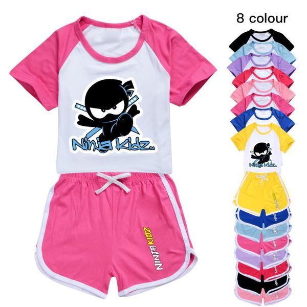 clothing sets ninja kidz toddler girl pajamas kids boys t shirt shorts set teenage sport suit clothes 2-16y child, White
clothing sets ninja kidz toddler girl pajamas kids boys t shirt shorts set teenage sport suit clothes 2-16y child, White