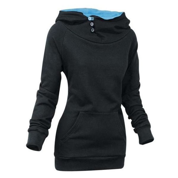 women's hoodies & sweatshirts fashion women loose sweatshirt casual hooded long sleeve pocket design slim hoodie for, Black
women's hoodies & sweatshirts fashion women loose sweatshirt casual hooded long sleeve pocket design slim hoodie for, Black