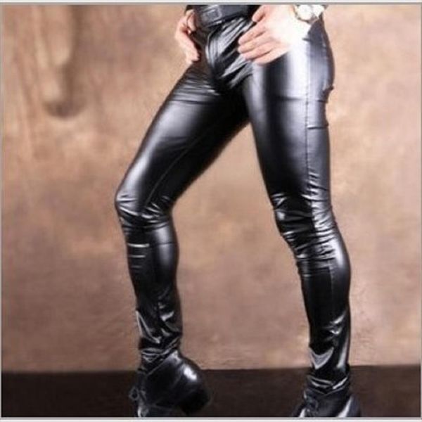 leather tight calf women pants boots peach buttock boot trousers pu faux punk legging glossy shiny pencil, Black
leather tight calf women pants boots peach buttock boot trousers pu faux punk legging glossy shiny pencil, Black