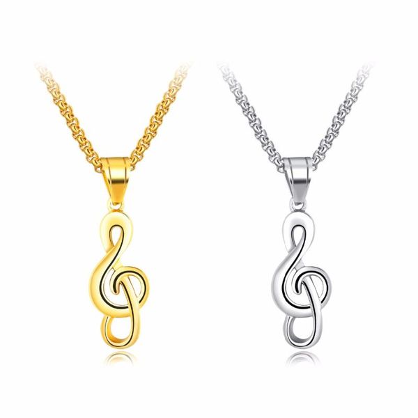 pendant necklaces stainless steel women men's necklace chain fashion music notation casting 3mm 24 inch, Silver
pendant necklaces stainless steel women men's necklace chain fashion music notation casting 3mm 24 inch, Silver