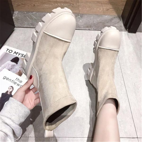 boots spring sock stretch fabric ankle women 2021 punk gothic shoes platform sneakers female elastic botas mujer black beige
boots spring sock stretch fabric ankle women 2021 punk gothic shoes platform sneakers female elastic botas mujer black beige