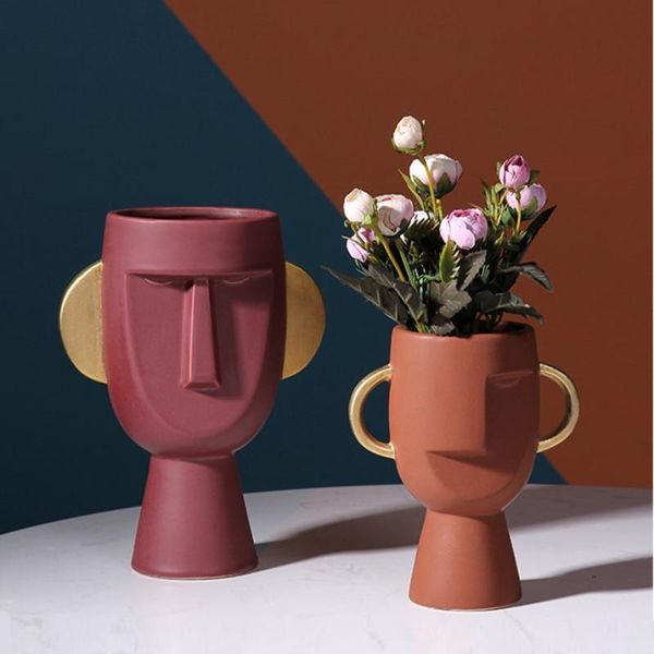 vases nordic style head portraits face ceramics vase creative sample house artware home decor sculpture a1740
vases nordic style head portraits face ceramics vase creative sample house artware home decor sculpture a1740