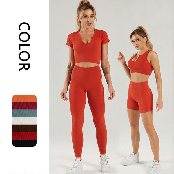 yoga outfit 3/5pcs seamless women set workout sportswear gym clothing fitness vest short sleeve bra high waist leggings sports suit
yoga outfit 3/5pcs seamless women set workout sportswear gym clothing fitness vest short sleeve bra high waist leggings sports suit