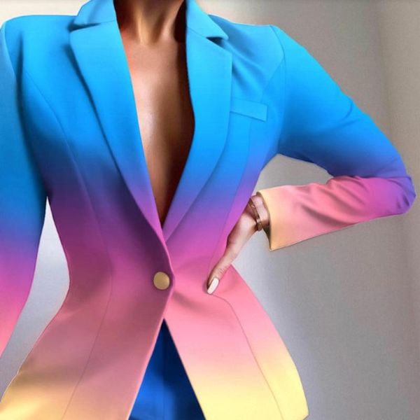 women's suits & blazers blue tie-dye women and jackets loose slim single button leopard blazer classic long sleeve lapel red ol busines, White;black
women's suits & blazers blue tie-dye women and jackets loose slim single button leopard blazer classic long sleeve lapel red ol busines, White;black