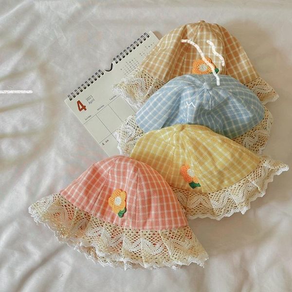 caps & hats summer baby girls kids fairy basin hat korean version of loli lace flower plaid, Yellow
caps & hats summer baby girls kids fairy basin hat korean version of loli lace flower plaid, Yellow