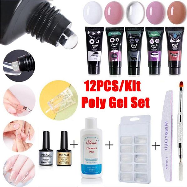 nail gel finger quick building builder kit clear crystal manicure tools extensions hard jelly polish, Red;pink
nail gel finger quick building builder kit clear crystal manicure tools extensions hard jelly polish, Red;pink