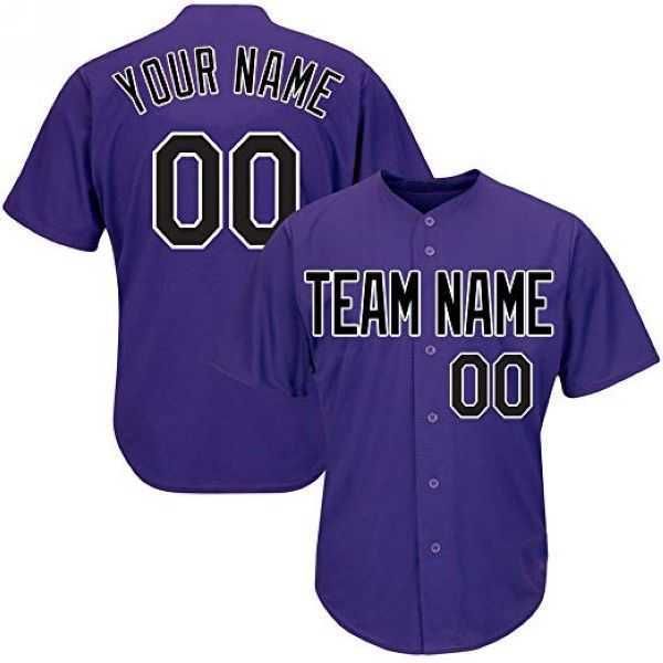 custom purple colorado style baseball stitched jersey any name number mens women youth jerseys personality, Black
custom purple colorado style baseball stitched jersey any name number mens women youth jerseys personality, Black