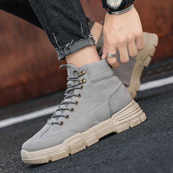men shoes martin motorcycle boots fashion western sneakers size 39-44 black gray desert designer
men shoes martin motorcycle boots fashion western sneakers size 39-44 black gray desert designer