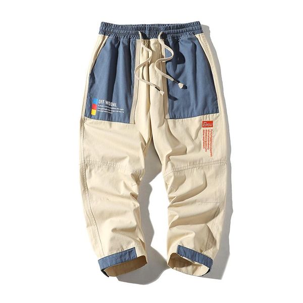 men's pants 2021 summer men cargo calf length slim fit style hip hop harajuku patchwork pocket trousers joggers for, Black
men's pants 2021 summer men cargo calf length slim fit style hip hop harajuku patchwork pocket trousers joggers for, Black