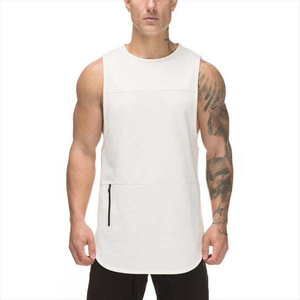 mens vest sleeveless round neck running sports fitness quick drying casual fashion clothing tank top, White;black
mens vest sleeveless round neck running sports fitness quick drying casual fashion clothing tank top, White;black