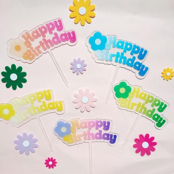 mini sunflower happy birthday cake er flower acrylic cupcake ers for baby party decorations other festive & supplies
mini sunflower happy birthday cake er flower acrylic cupcake ers for baby party decorations other festive & supplies