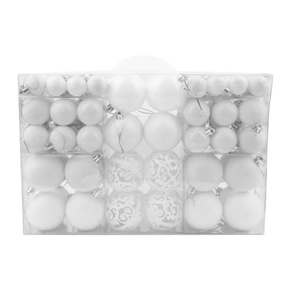 party decoration 100pcs christmas baubles kit tree hanging balls set with storage box for home kids
party decoration 100pcs christmas baubles kit tree hanging balls set with storage box for home kids