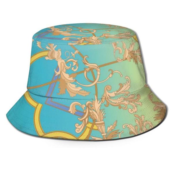 wide brim hats noisydesigns 2021 euporean style bucket hat women hip hop outdoor golden chain flowers summer fisherman female, Blue;gray
wide brim hats noisydesigns 2021 euporean style bucket hat women hip hop outdoor golden chain flowers summer fisherman female, Blue;gray