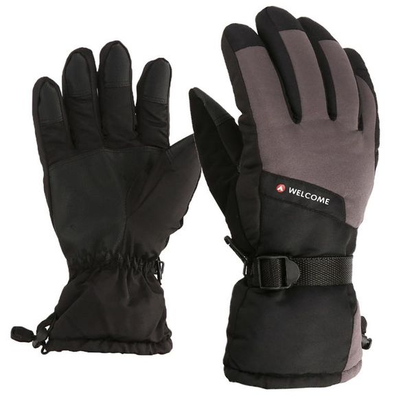 cycling gloves thermal ski men women winter waterproof warm snowboard snow full fingers touch screen skiing riding mittens, Black
cycling gloves thermal ski men women winter waterproof warm snowboard snow full fingers touch screen skiing riding mittens, Black