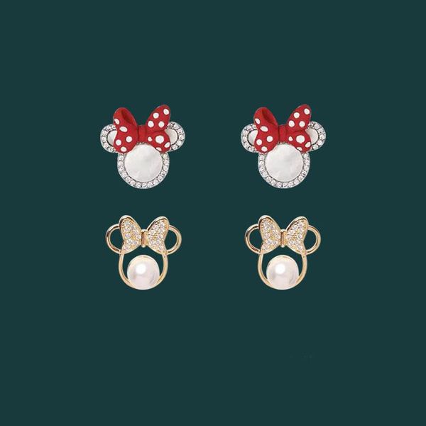 stud bow cute earrings wholesale pearl mouse crystals cartoon jewelry for women 2021 trend anime charm wedding accessories, Golden;silver
stud bow cute earrings wholesale pearl mouse crystals cartoon jewelry for women 2021 trend anime charm wedding accessories, Golden;silver