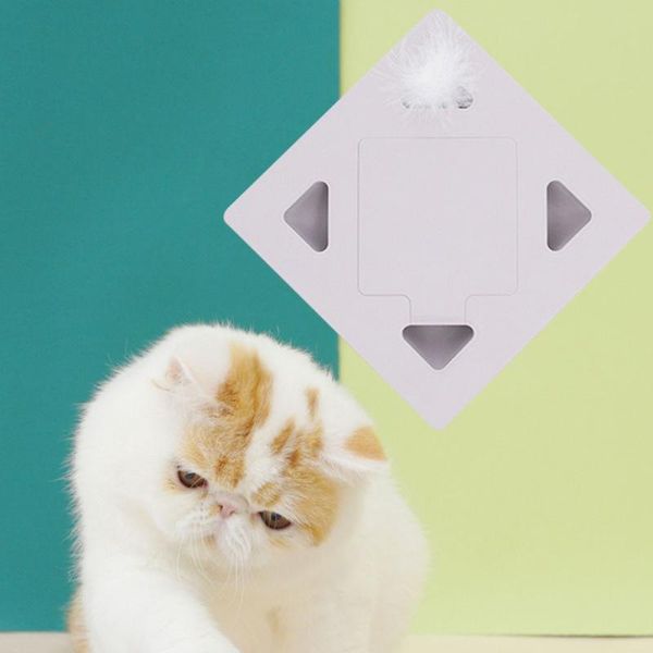 cat toys 2 colors intelligent automatic tease to solve boredom magic box charging interactive training hunting electric pet toy
cat toys 2 colors intelligent automatic tease to solve boredom magic box charging interactive training hunting electric pet toy