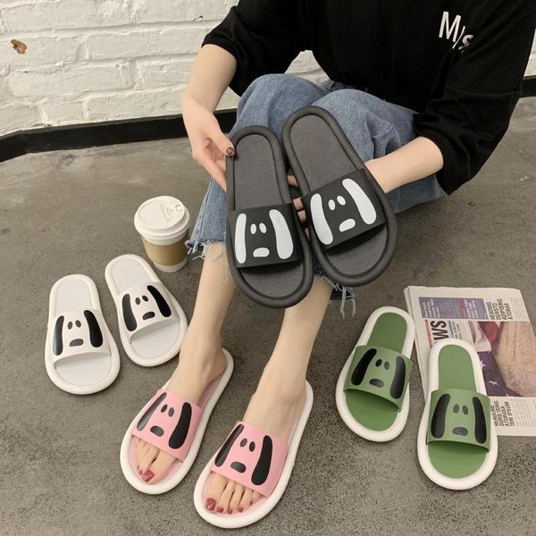 slippers women summer men slides cute dog couple lover casual bathroom home indoor slipper non-slip female solid colors tux95, Black
slippers women summer men slides cute dog couple lover casual bathroom home indoor slipper non-slip female solid colors tux95, Black