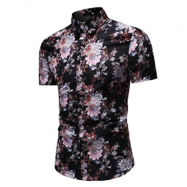 men's casual shirts shirt summer men's fashion casual short sleeve floral shirt hz28 yk2b, White;black
men's casual shirts shirt summer men's fashion casual short sleeve floral shirt hz28 yk2b, White;black