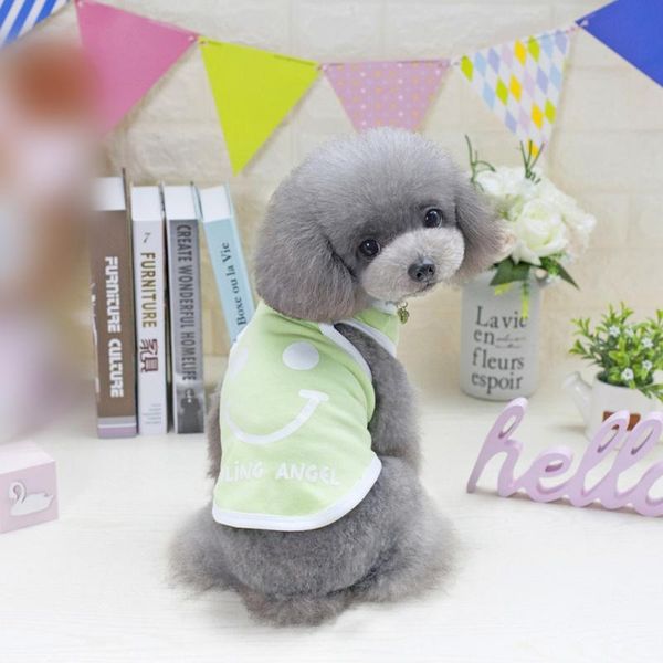 dog apparel 2021 pet smile pattern vest for spring/ summer cute style clothing lovely clothes puppy teddy
dog apparel 2021 pet smile pattern vest for spring/ summer cute style clothing lovely clothes puppy teddy