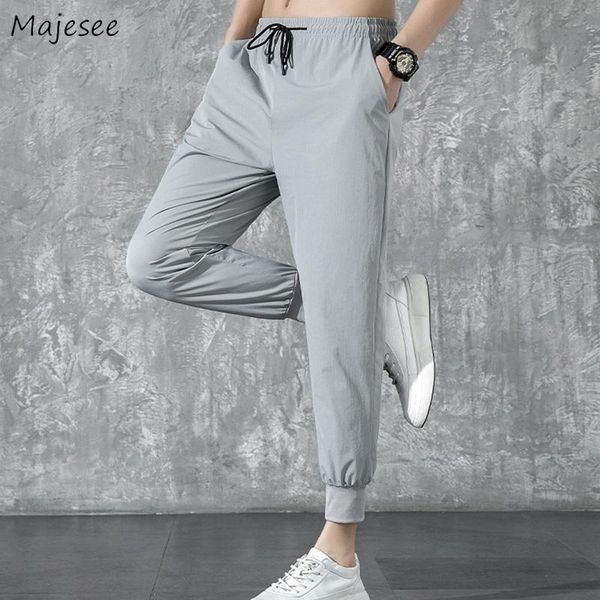 men's pants classic casual men solid fashion oversized m-4xl straight trousers male summer breathable quick-dry bundle loose elastic, Black
men's pants classic casual men solid fashion oversized m-4xl straight trousers male summer breathable quick-dry bundle loose elastic, Black