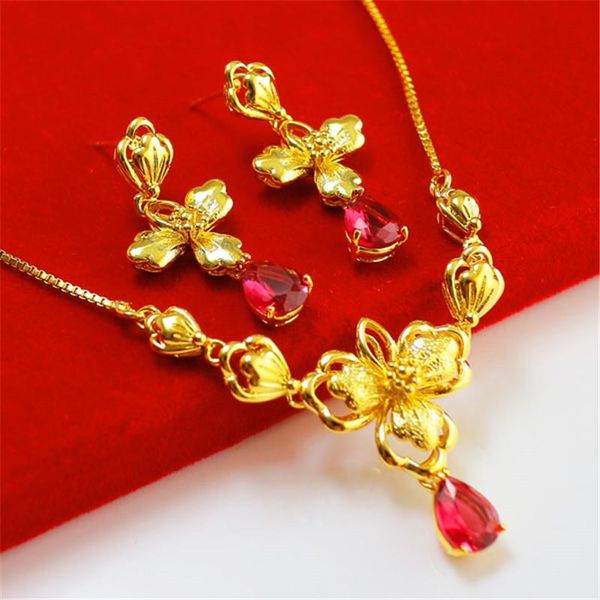 earrings & necklace trendy flowers shaped quality hongkong gold shop handmade elegant bracelet wedding jewelry, Silver
earrings & necklace trendy flowers shaped quality hongkong gold shop handmade elegant bracelet wedding jewelry, Silver