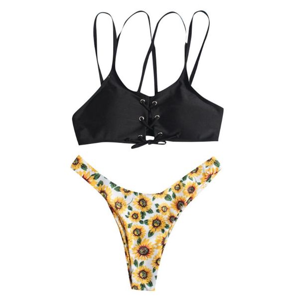 bikinis set women two pieces bathing suits ruffled with high waisted bottom bikini beach jumpsuit swimsuit swimwear hollow
bikinis set women two pieces bathing suits ruffled with high waisted bottom bikini beach jumpsuit swimsuit swimwear hollow
