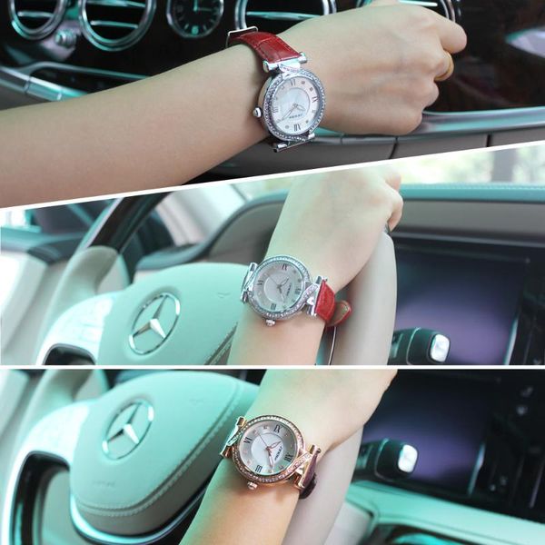 wristwatches drop luxury women's casual watches waterproof watch women fashion dress rhinestone, Slivery;brown 
wristwatches drop luxury women's casual watches waterproof watch women fashion dress rhinestone, Slivery;brown