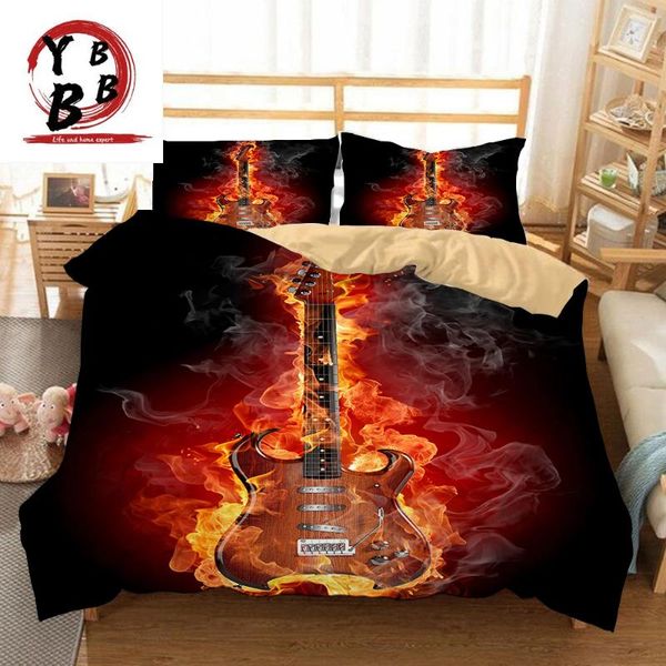 bedding sets 3d set guitar print duvet cover lifelike bedclothes with pillowcase bed home textiles cartoon quilt
bedding sets 3d set guitar print duvet cover lifelike bedclothes with pillowcase bed home textiles cartoon quilt