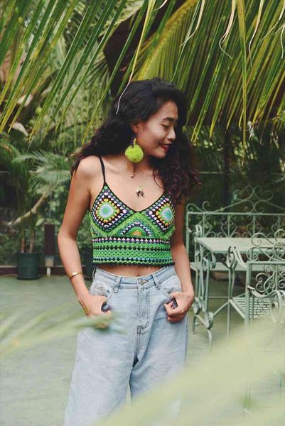 knitted tank crochet crop spaghetti strap camisole off shoulder sleeveless colorblock camis fashion casual cami ins, White
knitted tank crochet crop spaghetti strap camisole off shoulder sleeveless colorblock camis fashion casual cami ins, White