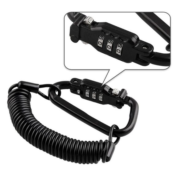 theft protection scooter spring cable carabiner device anti digit combination multifunction accessories motorcycle helmet lock
theft protection scooter spring cable carabiner device anti digit combination multifunction accessories motorcycle helmet lock