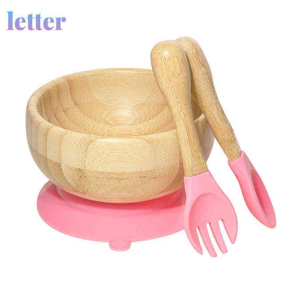1set baby toddler infant feeding bowls bamboo spoon baby learning dishes suction bowl toddler assist plate children tableware g1221
1set baby toddler infant feeding bowls bamboo spoon baby learning dishes suction bowl toddler assist plate children tableware g1221
