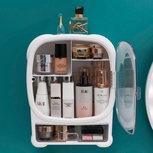 storage boxes & bins bathroom wall hanging organizer for cosmetics plastic container makeup box
storage boxes & bins bathroom wall hanging organizer for cosmetics plastic container makeup box