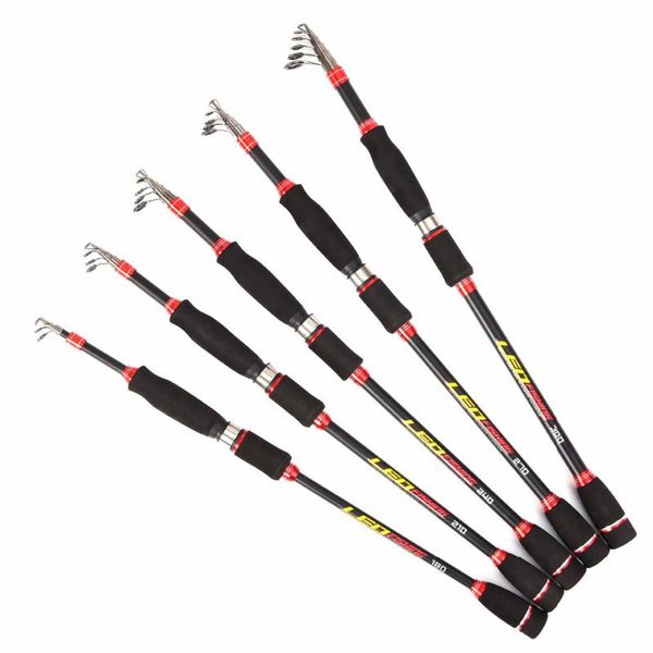 1.8 / 2.1 2.4 2.7 3.0m portable lure fishing rods 90% carbon fiber rod pole boat
1.8 / 2.1 2.4 2.7 3.0m portable lure fishing rods 90% carbon fiber rod pole boat