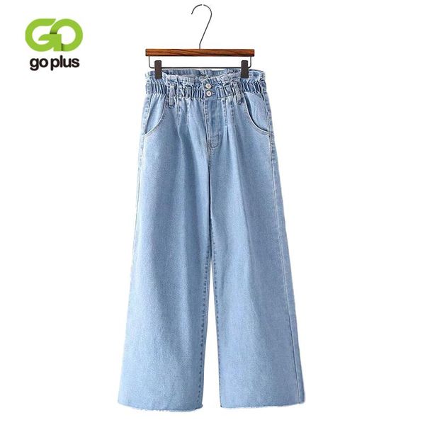 women's jeans goplus plus size women denim pants 2021 autumn winter wide leg trousers elastic waist ladies causal ankle-length, Blue
women's jeans goplus plus size women denim pants 2021 autumn winter wide leg trousers elastic waist ladies causal ankle-length, Blue