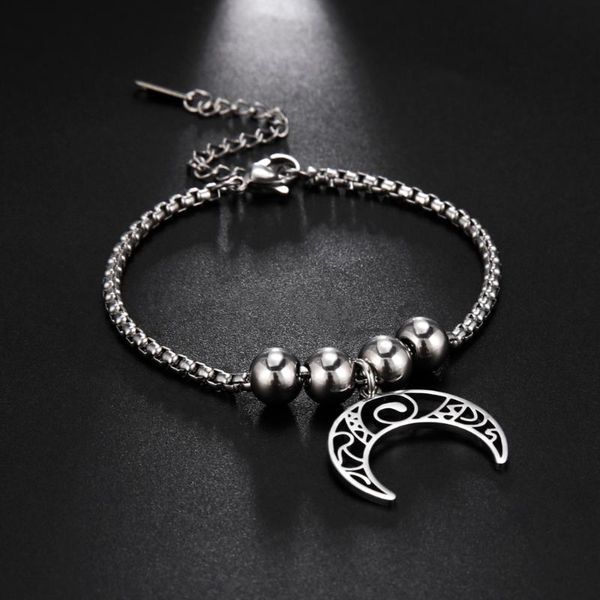 charm bracelets lucktune moon bead bracelet for women men stainless steel silver color vintage boho bangle bohemian jewelry gift, Golden;silver
charm bracelets lucktune moon bead bracelet for women men stainless steel silver color vintage boho bangle bohemian jewelry gift, Golden;silver