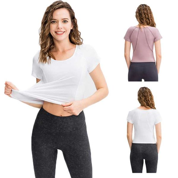 lovmove spandex woman t-shirts short sleeve o neck sports gym workout crop for fitness t-shirt female sportswear yoga shirts outfit
lovmove spandex woman t-shirts short sleeve o neck sports gym workout crop for fitness t-shirt female sportswear yoga shirts outfit